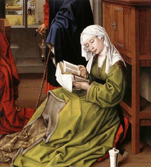 WEYDEN, Rogier van der The Magdalene Reading oil painting image